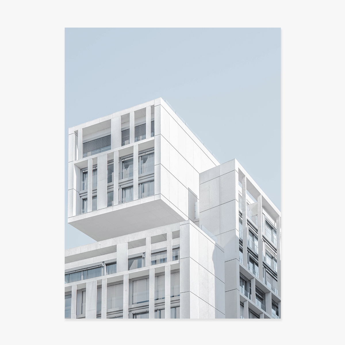 Poster Clădire în Madrid