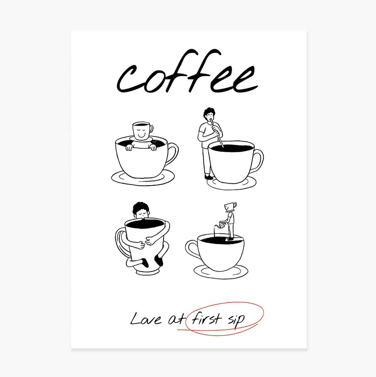 Poster Coffee love