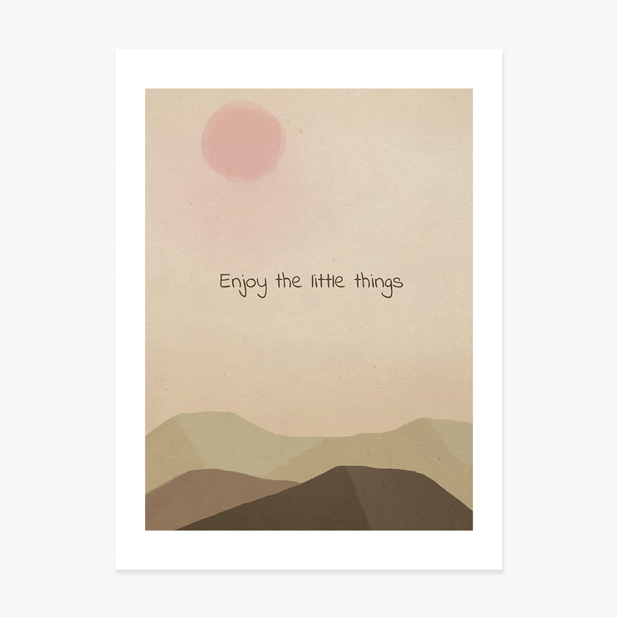 Poster Enjoy the little things