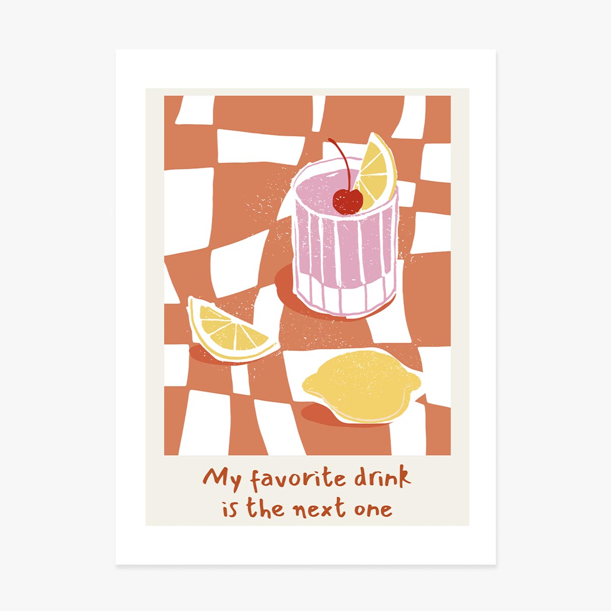 Poster Favorite Drink