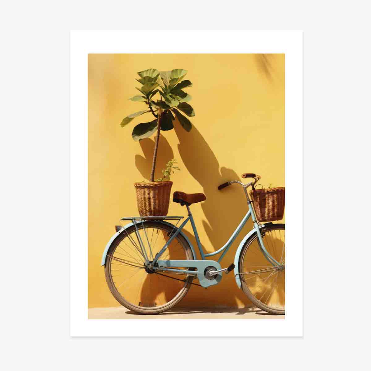 Poster Bicicletă cu plantă