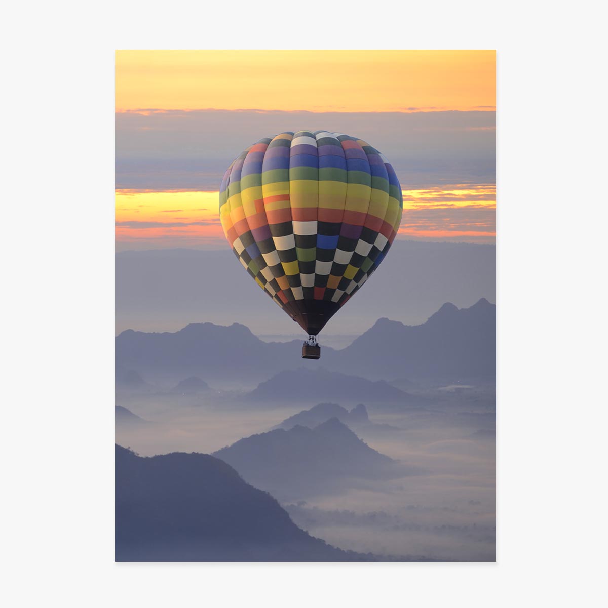 Poster Balon cu aer cald