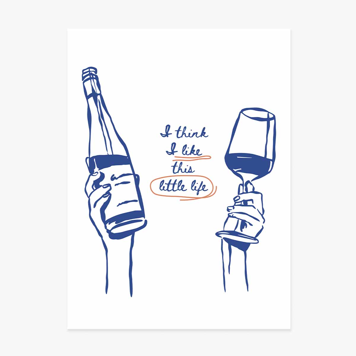 Poster I like this little life