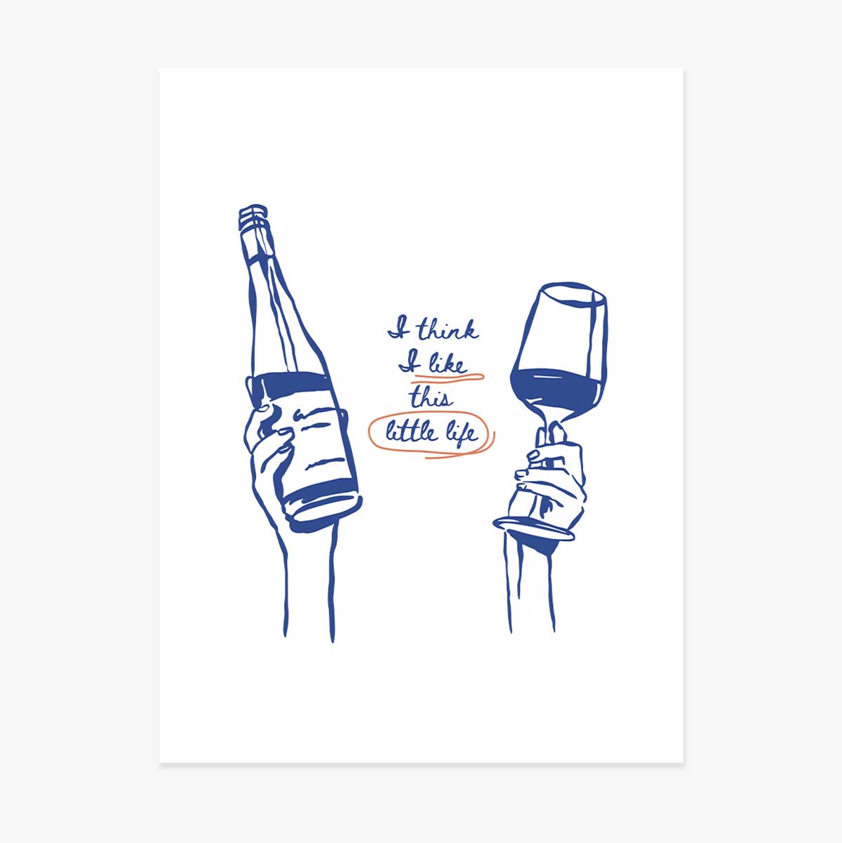 Poster I like this little life