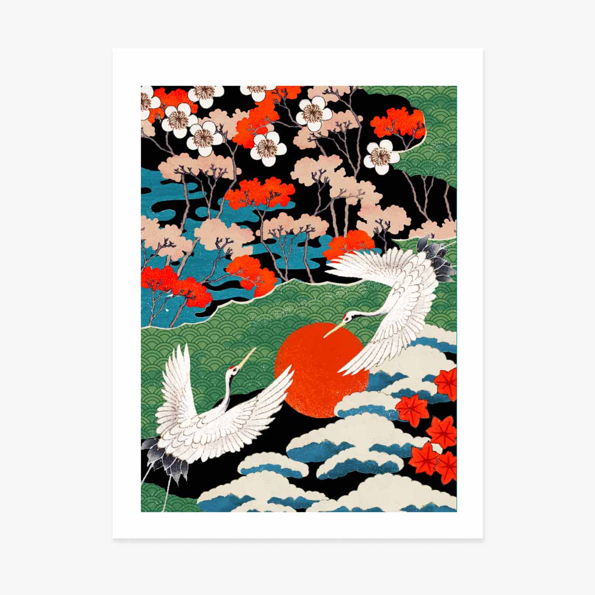 Poster Ilustrație japoneză