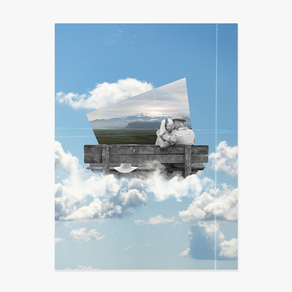 Poster Iubire printre nori