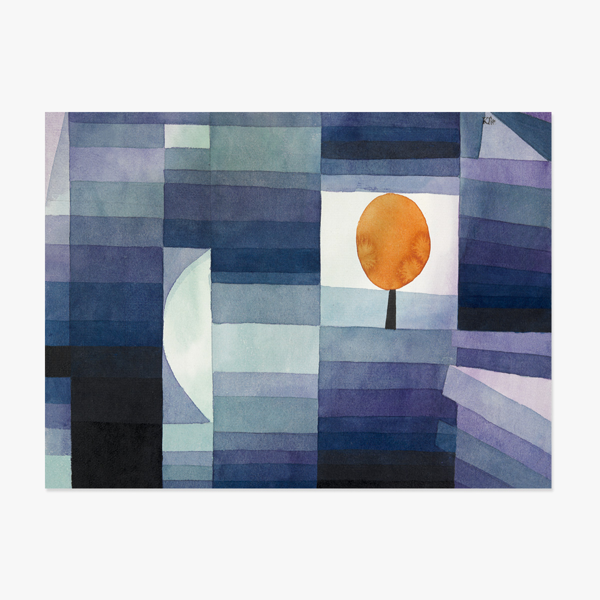 Poster landscape - Paul Klee - Vestitorul primaverii 1922