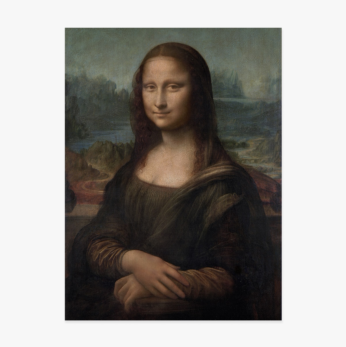 Poster Leonardo da Vinci, Mona Lisa del Giocondo, 1506