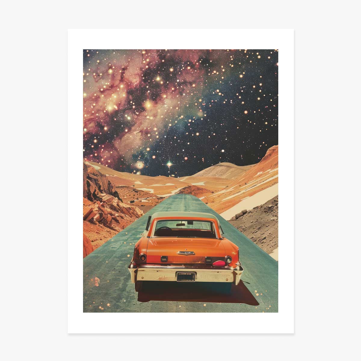 Poster Mașina printre stele