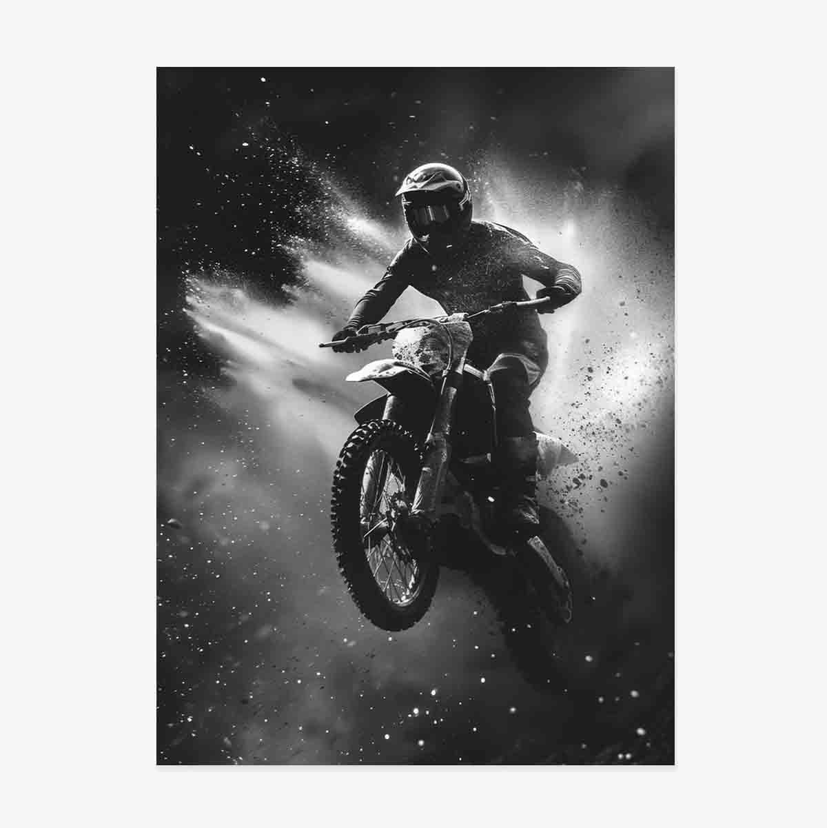 Poster Motociclist 