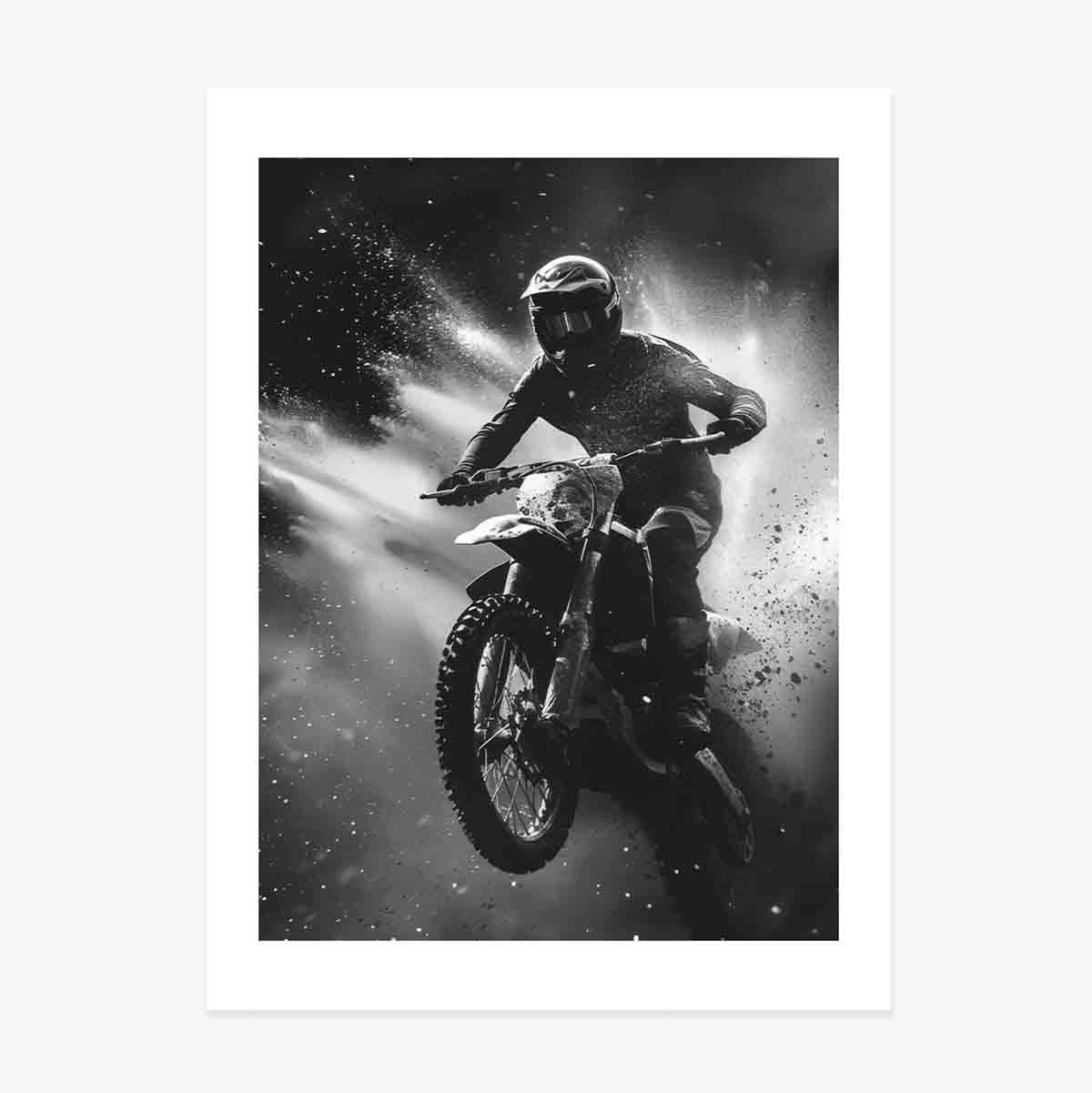 Poster Motociclist 