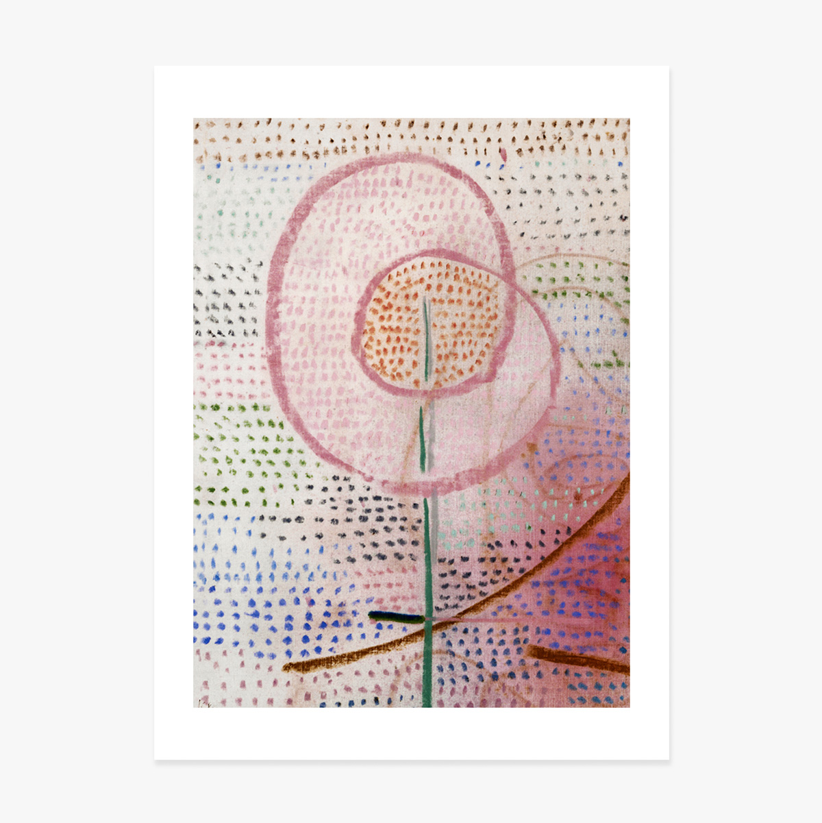 Poster Paul Klee, Blossoming 1934