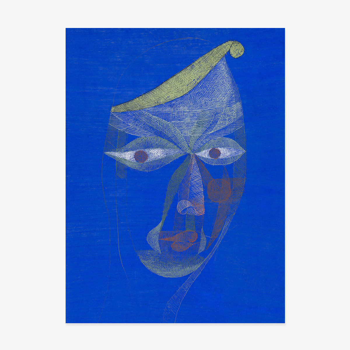 Poster Paul Klee, Portrait of an Oriental 1924