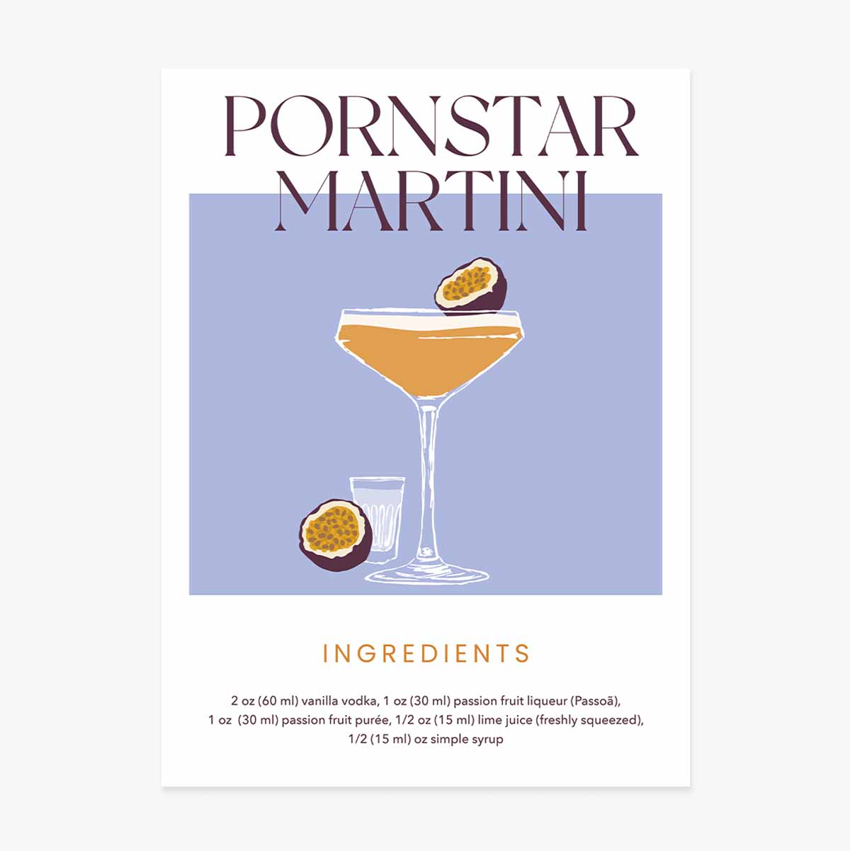 Плакат на Pornstar Martini