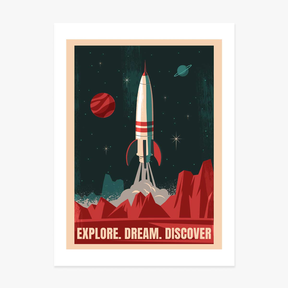 Poster Rachetă Spațială