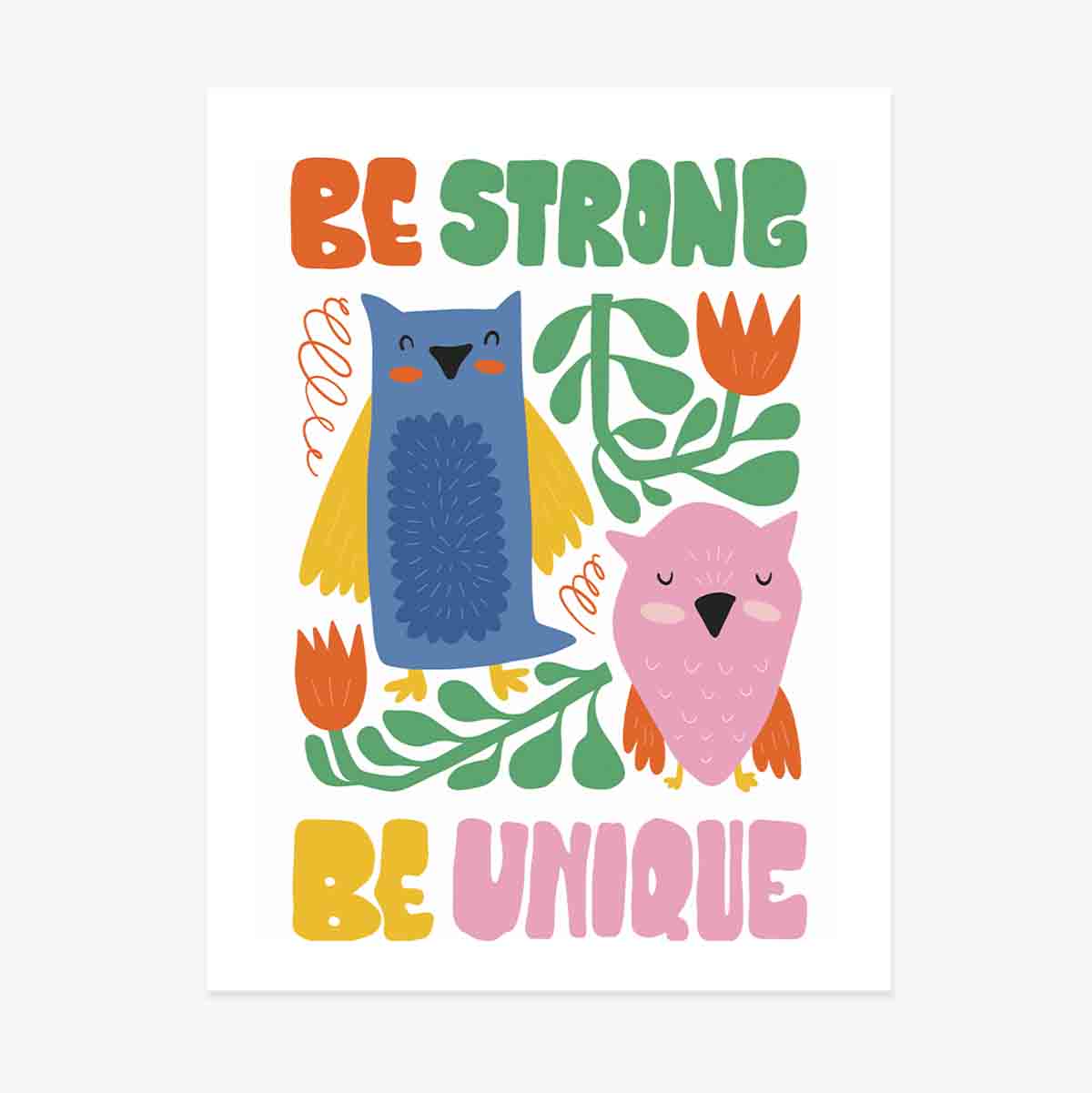 Poster Strong & unique