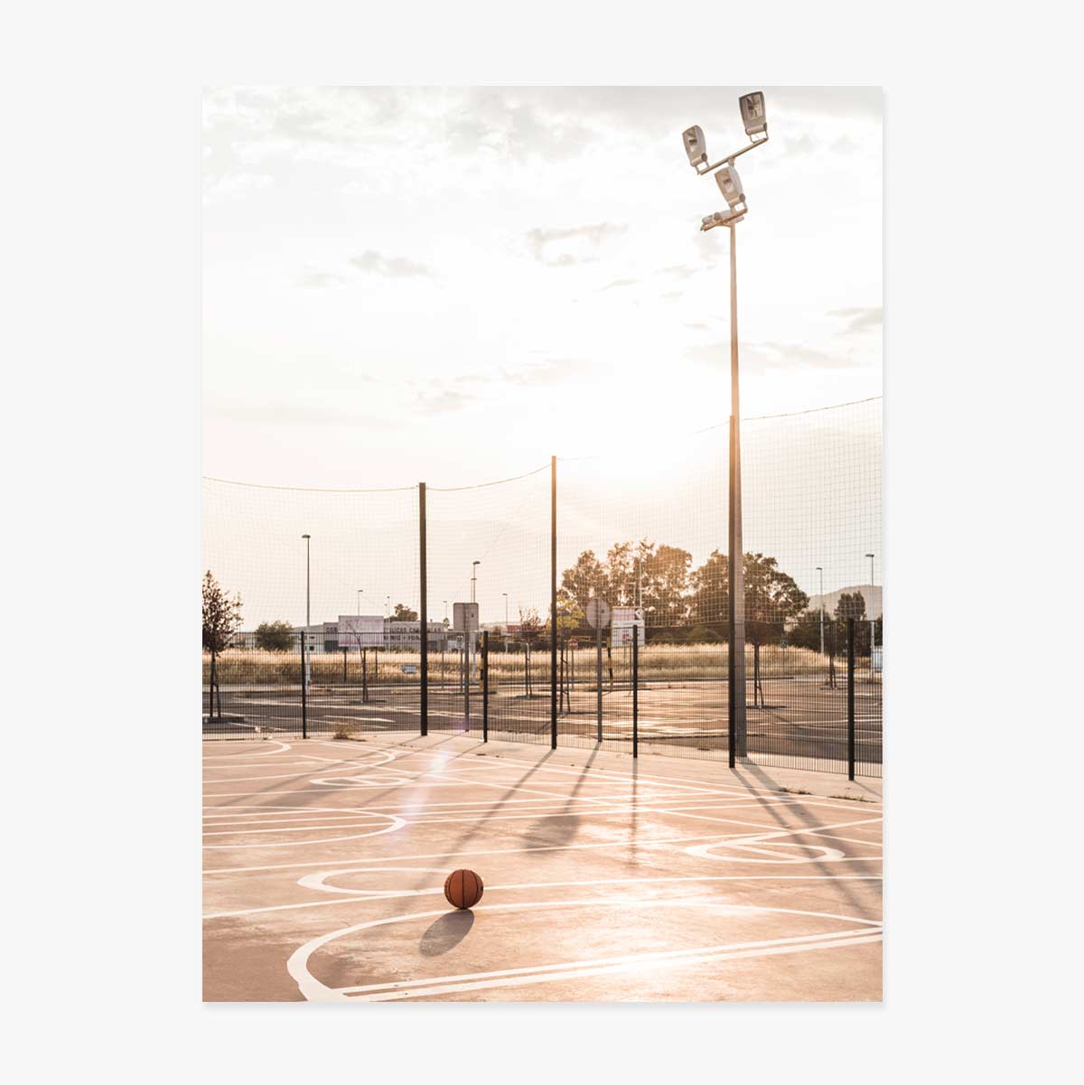 Poster Teren de Baschet