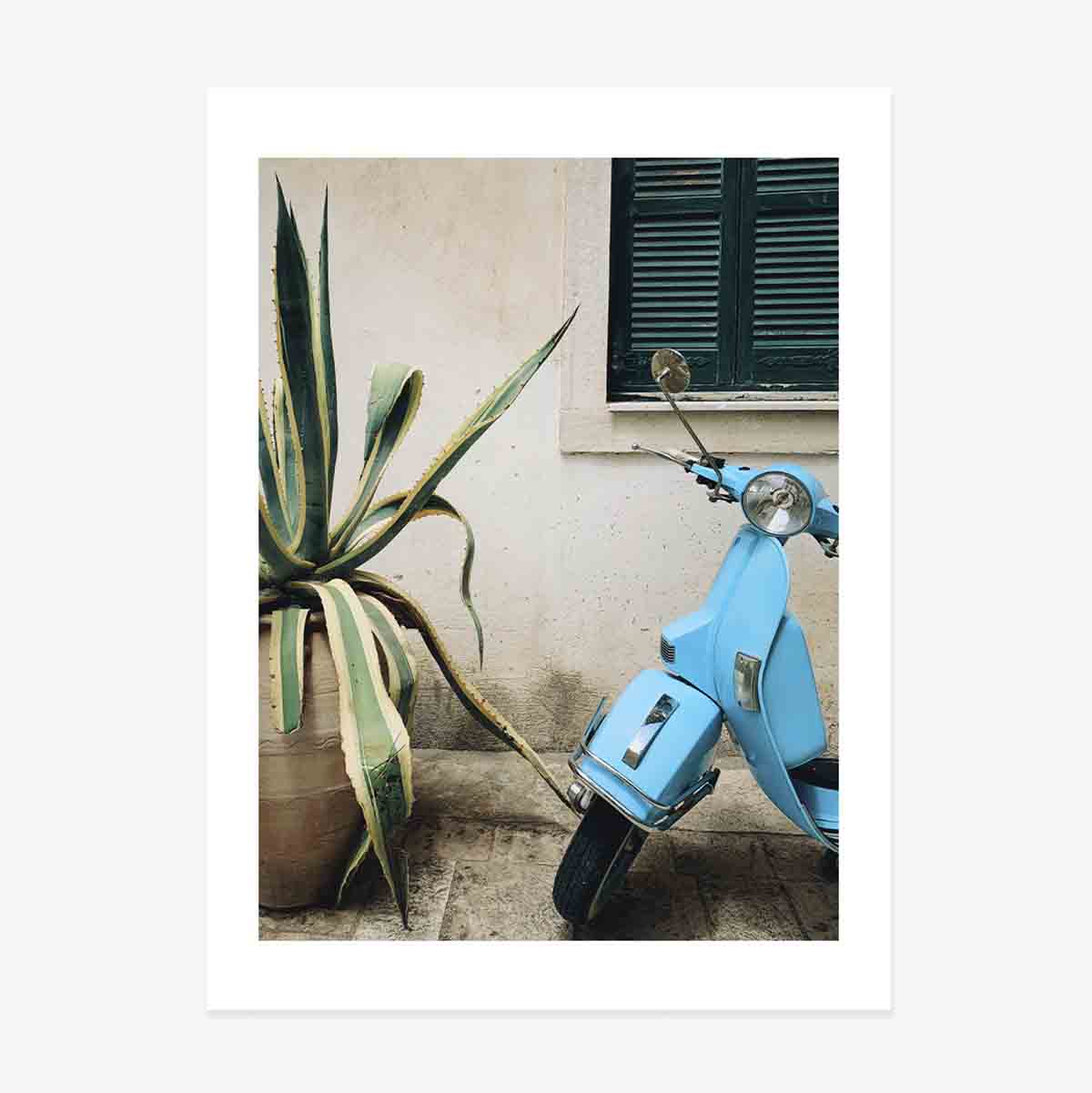 Плакат на Vespa
